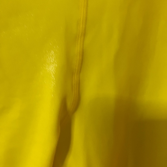 NWT Zyia Light and Tight 7/8 leggings. Bright yellow size 12 - Picture 3 of 4